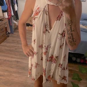 Floral free people tunic